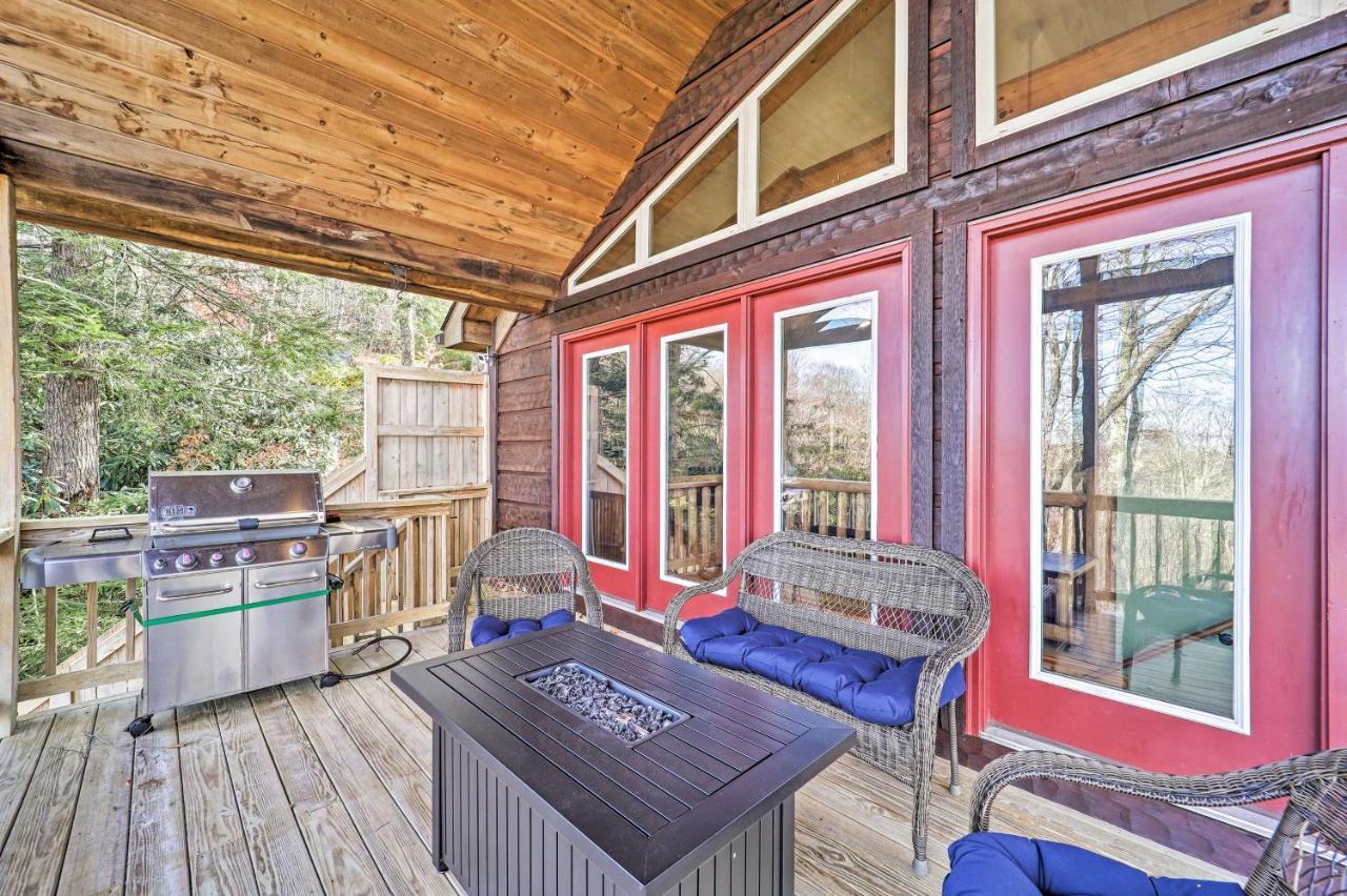 Banner Elk Cabin With Mountain View, Near Ski Areas! Bagian luar foto